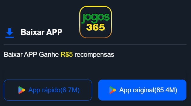 APP oficial da jogos365.com para mobile